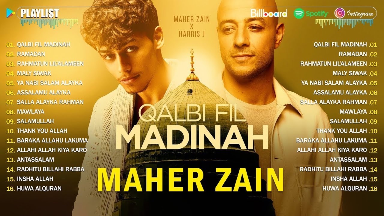 Maher Zain Best Arabic Songs 2025 💽 Rahmatun Lil Alameen, Ya Nabi Salam Alaika 🕋 أشهر أغاني حمزة نم