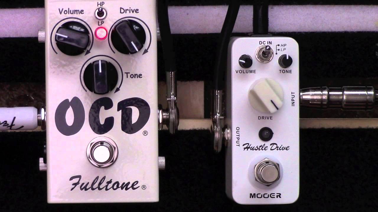 Fulltone OCD Drive Pedal Vs Mooer Hustle Drive Clone Pedal