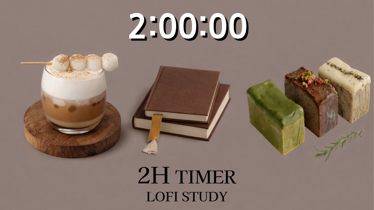 2 Hour Lofi Focus Timer ⏳ | Deep Focus