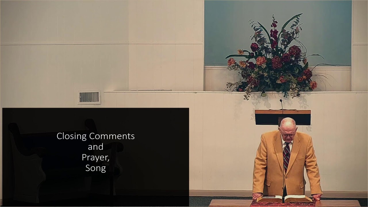 Sunday Morning Services