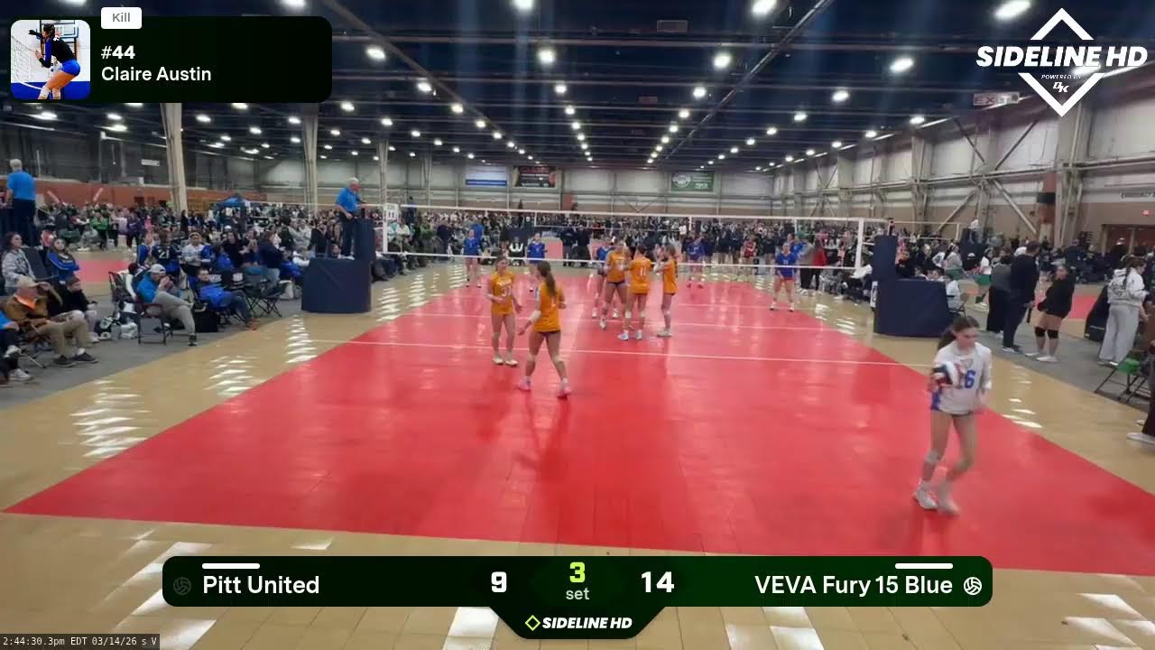 VEVA Fury 15 Blue vs. Pitt United (2026.03.14)
