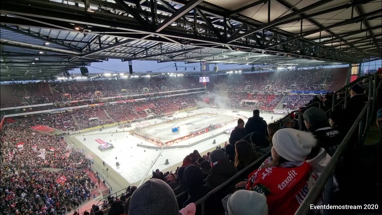 Kölner Haie - Adler Mannheim Rhein Energie Stadion Athmosphäre Stimmung 03.12.2022