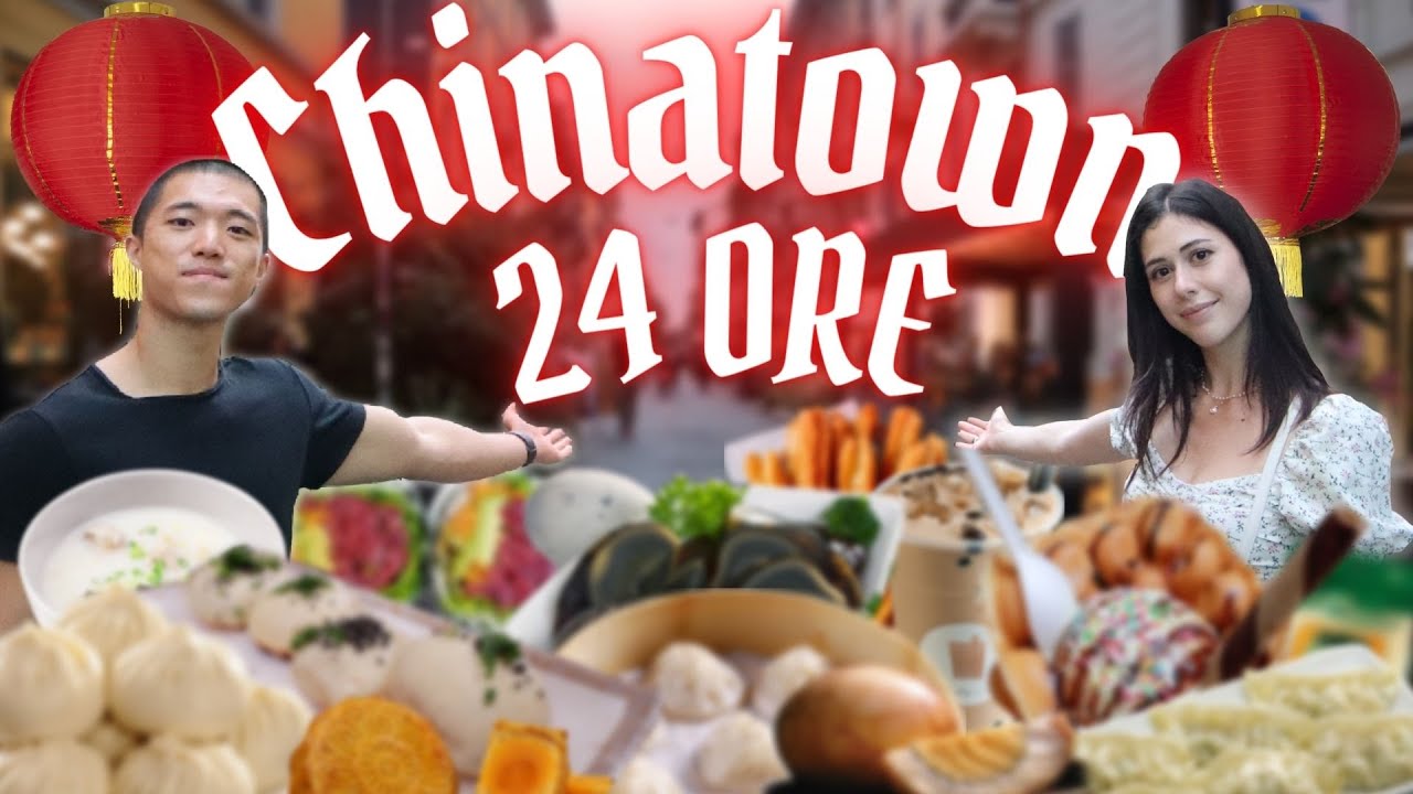MANGIO PER 24 ORE SOLO IN CHINATOWN 🇨🇳| STREETFOOD SPENDENDO POCO?!