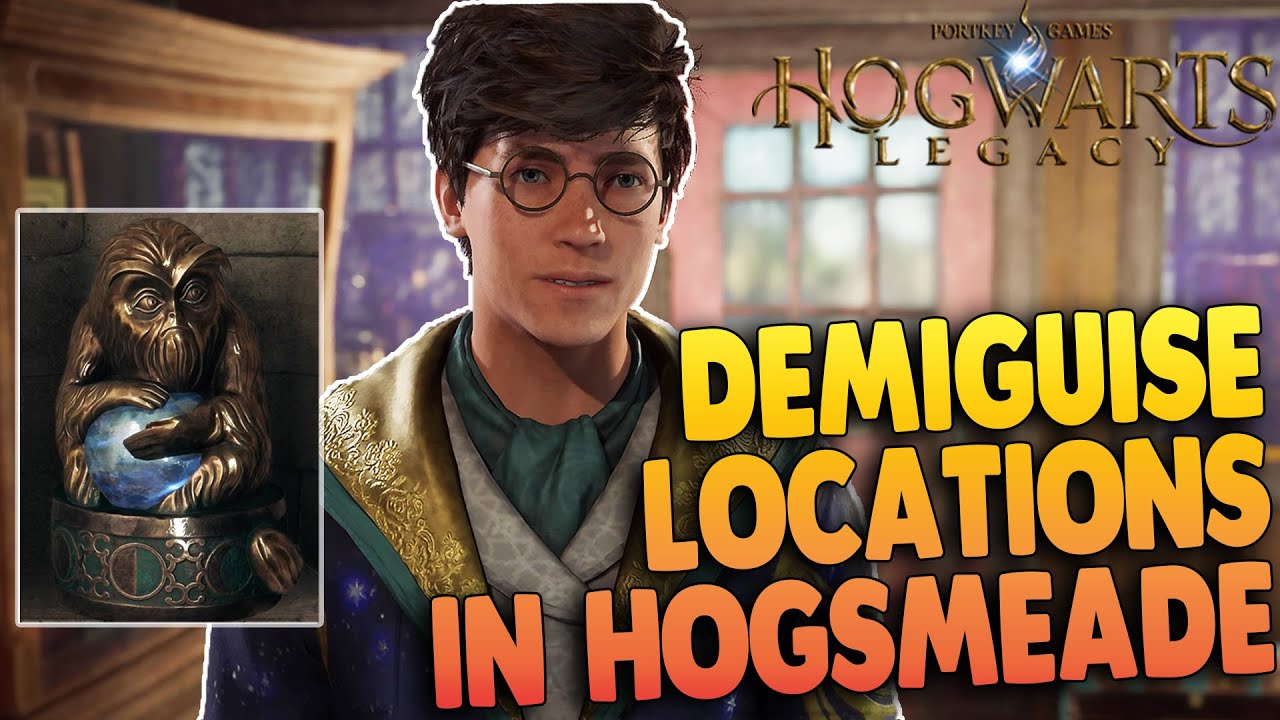 Where to Find all Demiguise Moon Statues in HOGSMEADE in Hogwarts Legacy