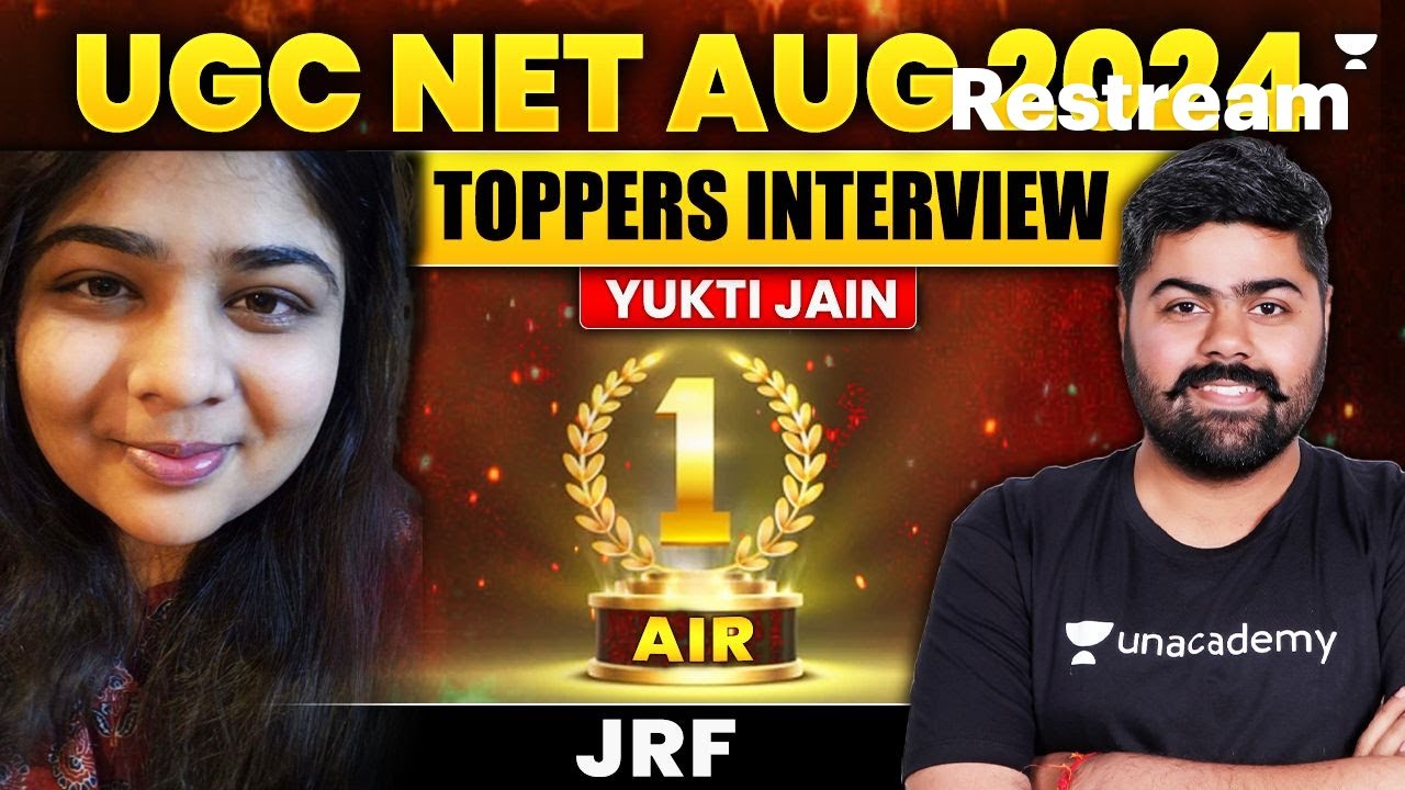 AIR 1 Commerce UGC NET Aug 2024 | UGC NET Aug 2024 Topper Interview