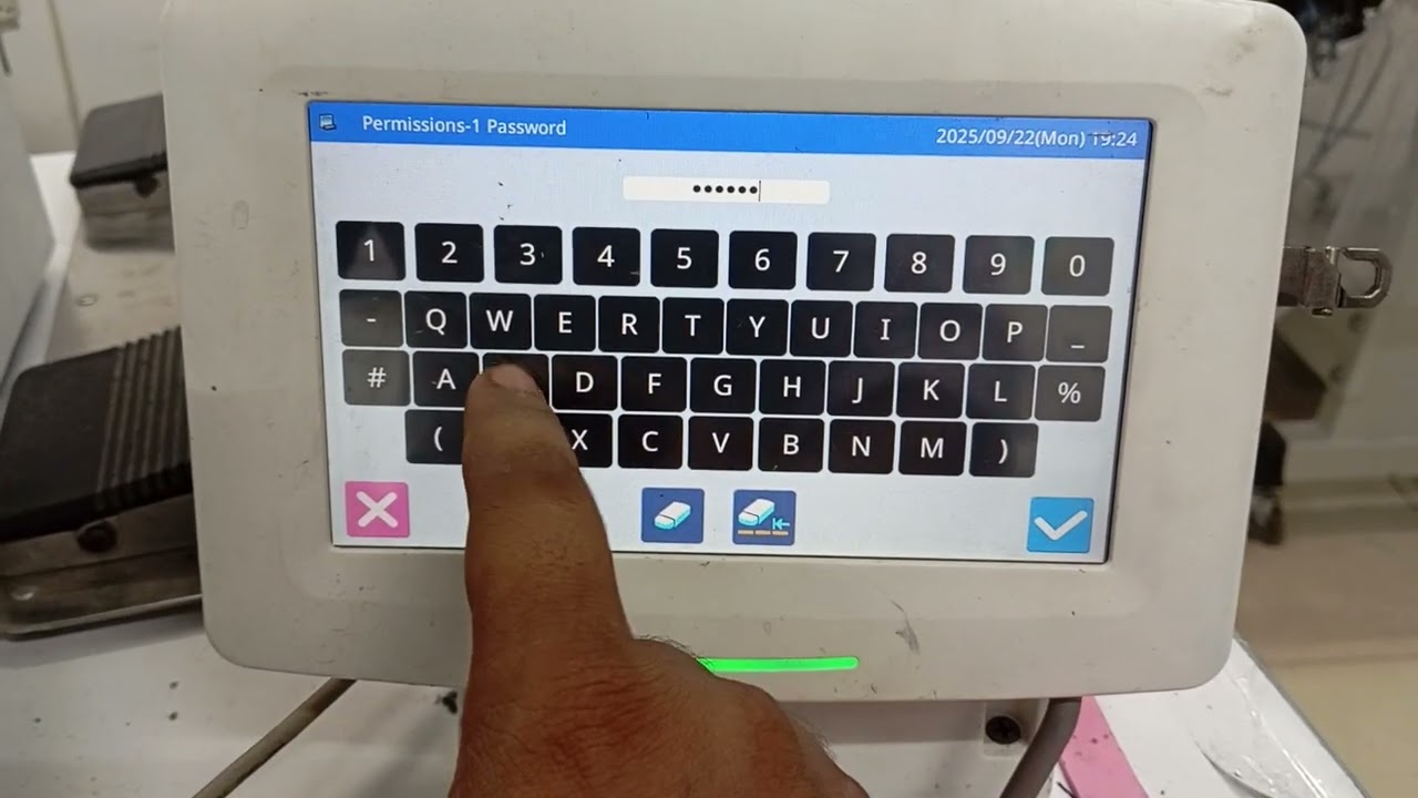 Jack 2210 Software transfer.