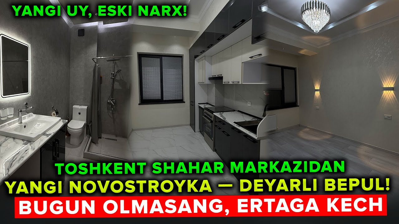 SOTILADI ‼️Toshkent markazida bundan arzoni bormi ? yangi navastoryka uy. Bunaqa narx boʻlmagan !!!