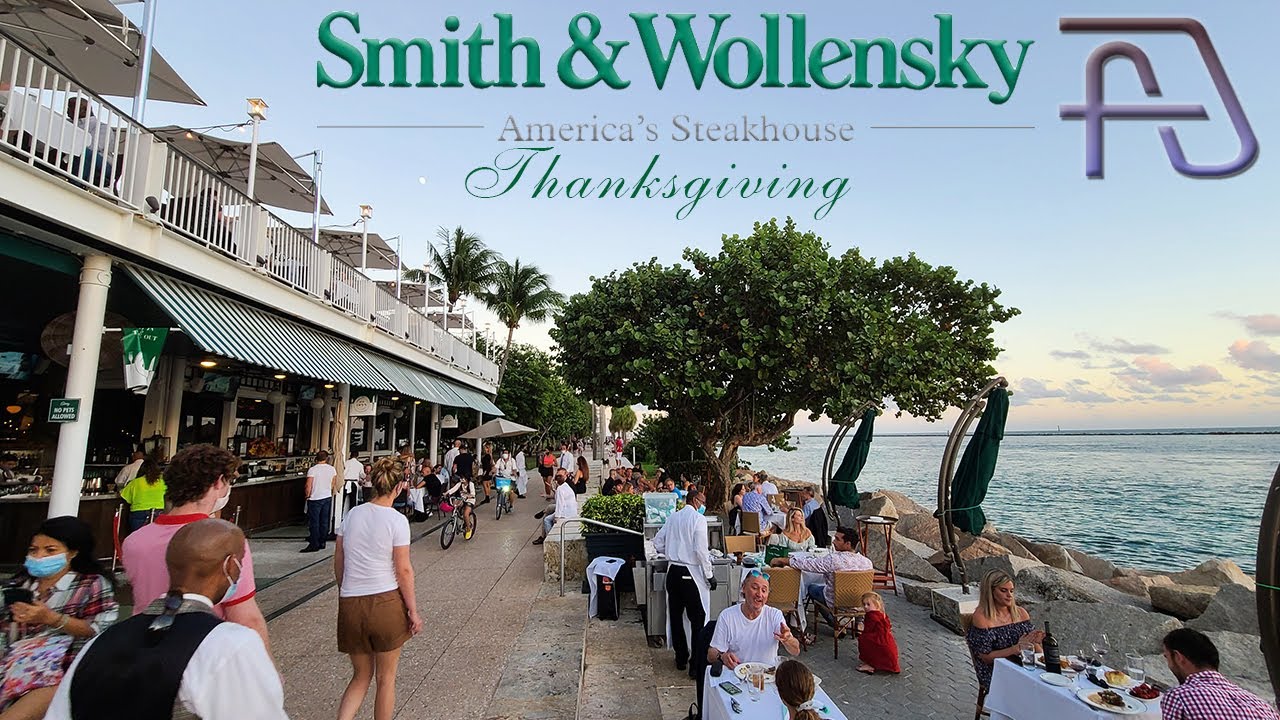 Smith & Wollensky Thanksgiving 2020 in South Beach - Miami Beach - South Pointe Park