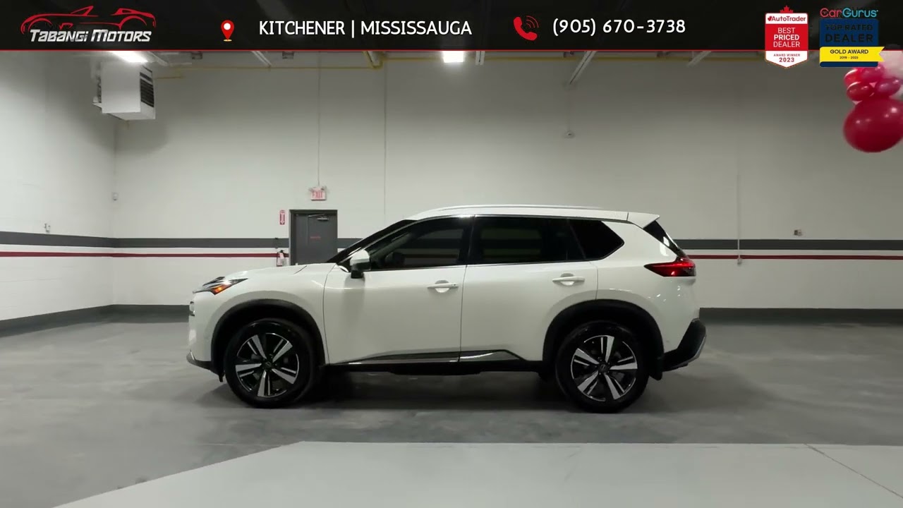 2023 Nissan Rogue White  33562 KMs, Stock- 19133