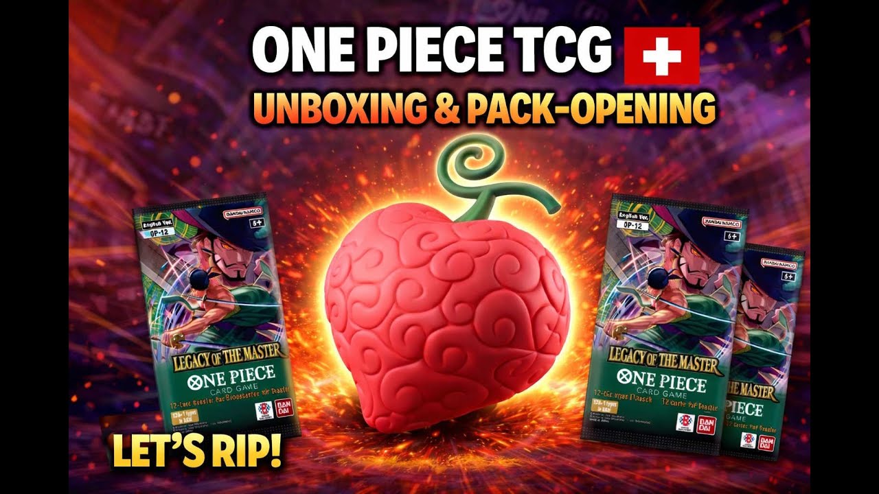 Unboxing Devil Fruit Collection - DF03 / OP12 in 2026 🇨🇭 