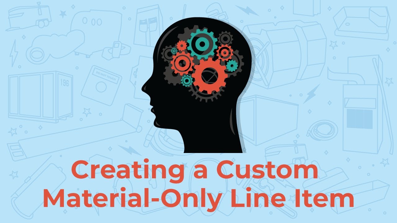 Xact Hacks | Creating a Custom Material-Only Line Item