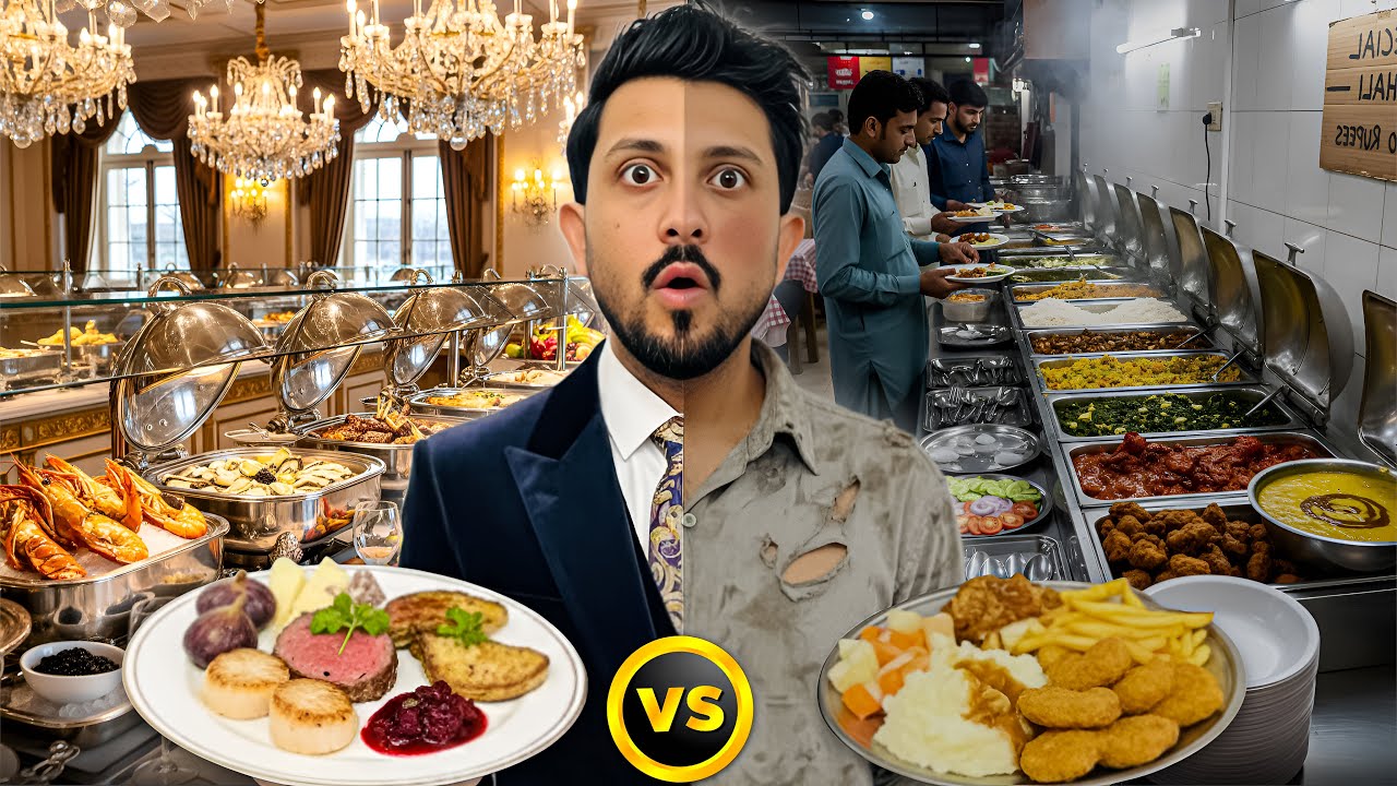 Cheap Buffet VS Expensive Buffet ✨