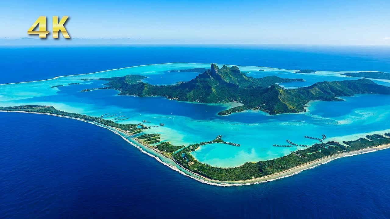 4K Tropical Paradise【リラックス音楽】タヒチ・モルディブ・ハワイ・バリ世界の南国リゾートビーチ集｜Relaxing Resort Scenery&rarr;