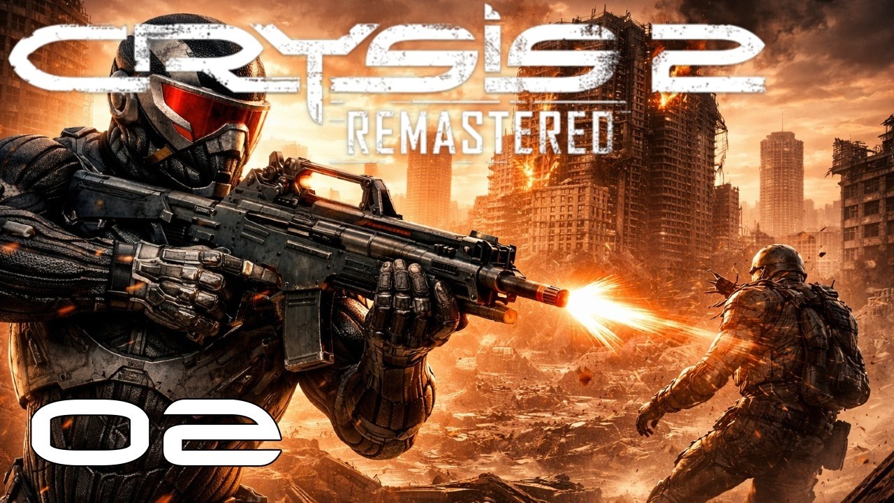 CRYSIS 2 REMASTERED Gameplay Walkthrough Part 2 [ 2K 60FPS PC ]