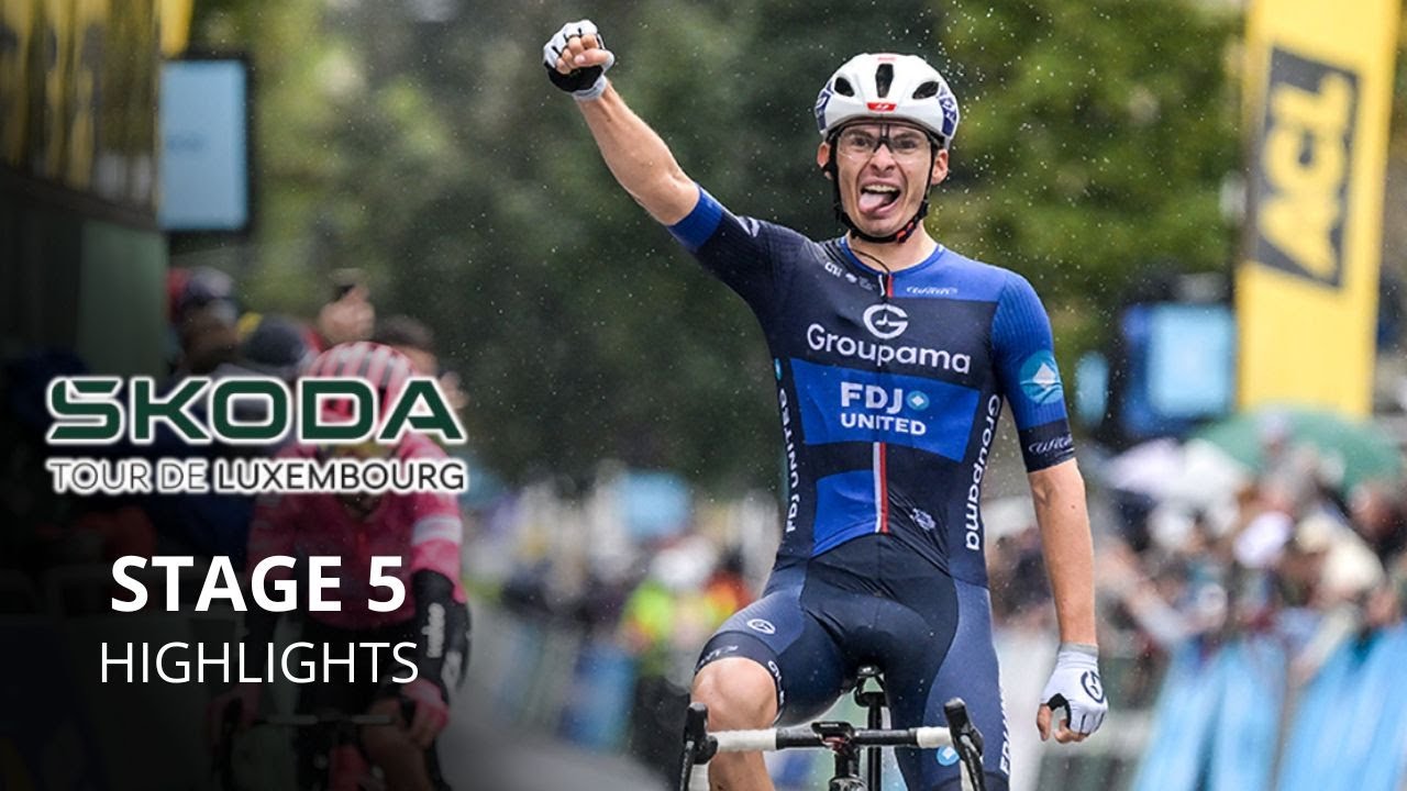 Skoda Tour de Luxembourg 2025 - Highlights Stage 5 - Final day and big battle under the rain !