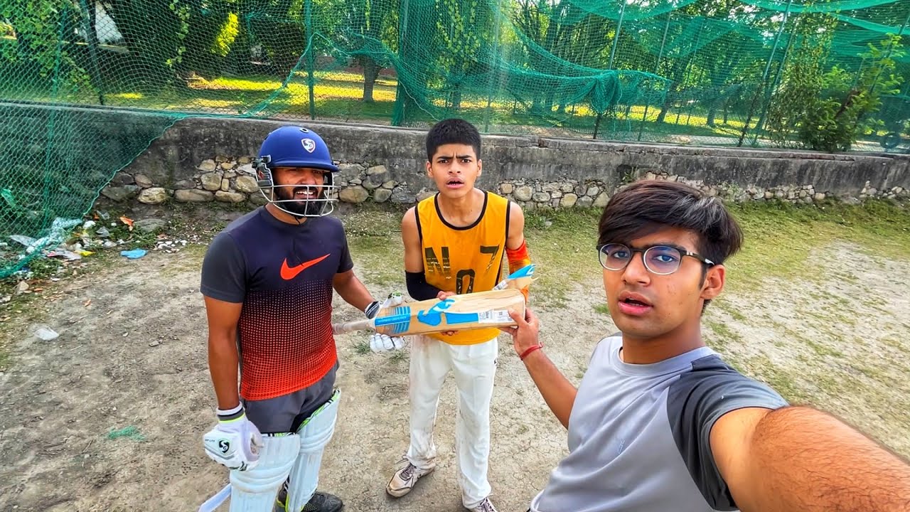 Om Ki Fast Bowling Ne NEW SG Ka BAT Todd Diya 😭