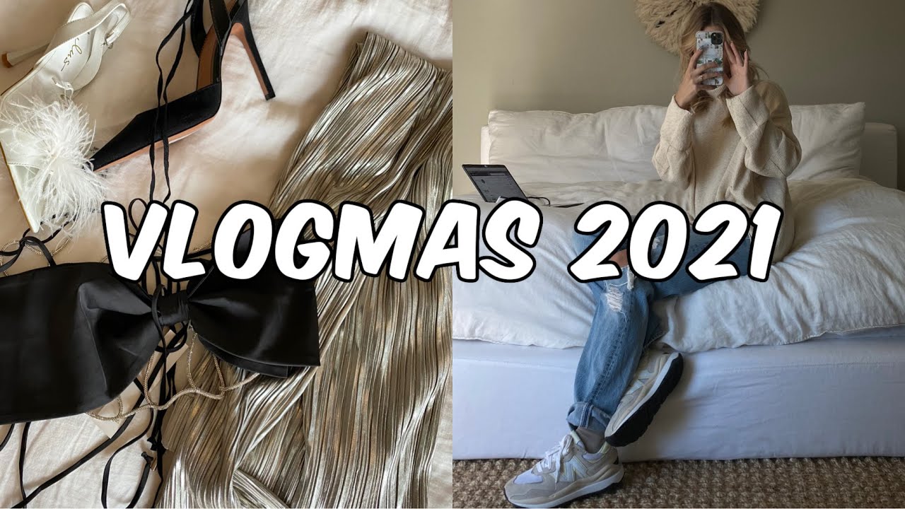 VLOGMAS DAY 3: Holiday Hair + Outfit Inspo, Packing for Arizona, Homemade soup recipe