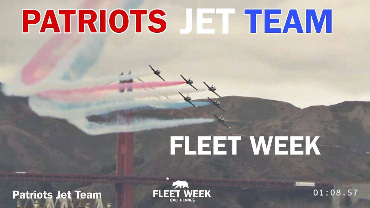 Patriot Jet Team at 2024 San Francisco Fleet Week Airshow