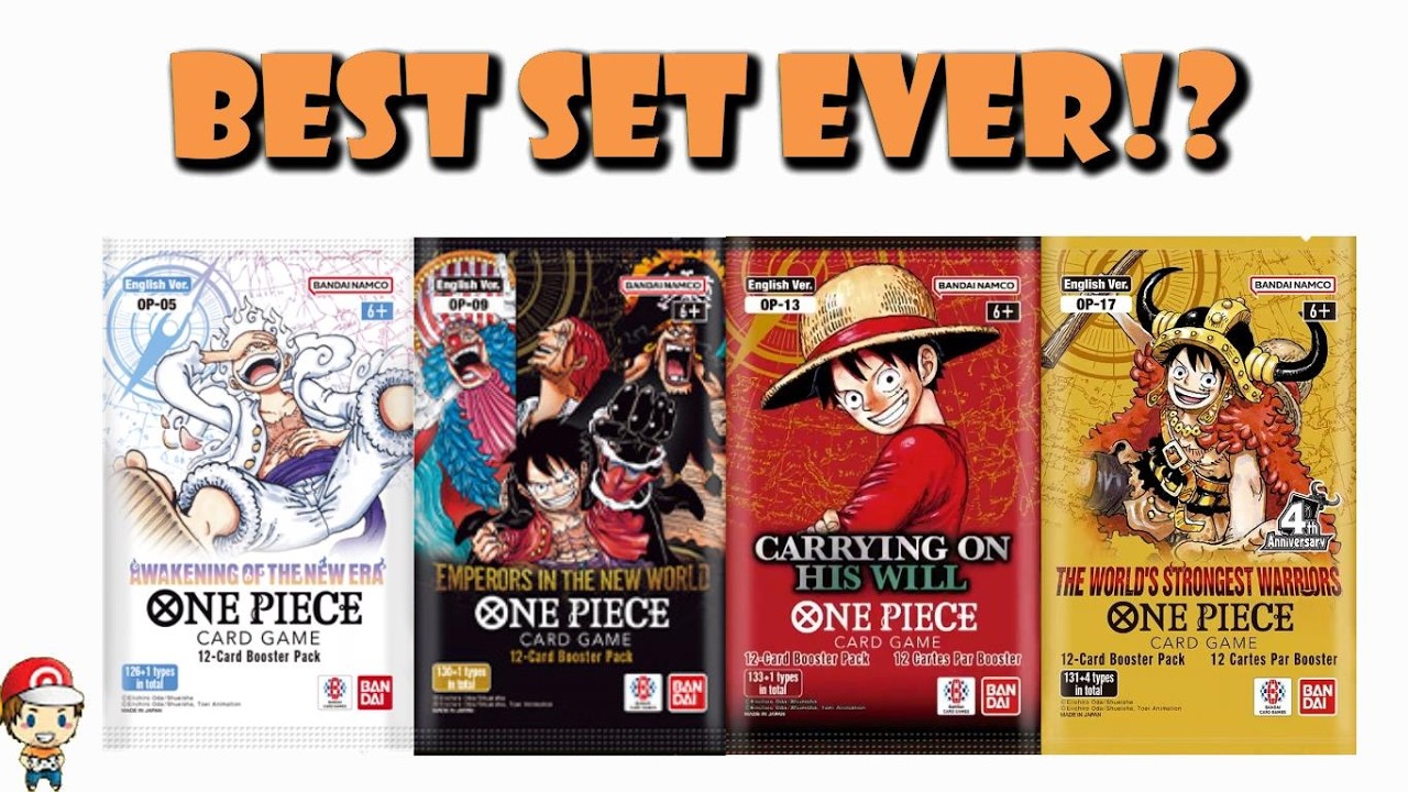 Какой сет One Piece Card Game &mdash; ЛУЧШИЙ в истории? OP-05? OP-09? OP-13? OP-17? (Новости One Piece ...