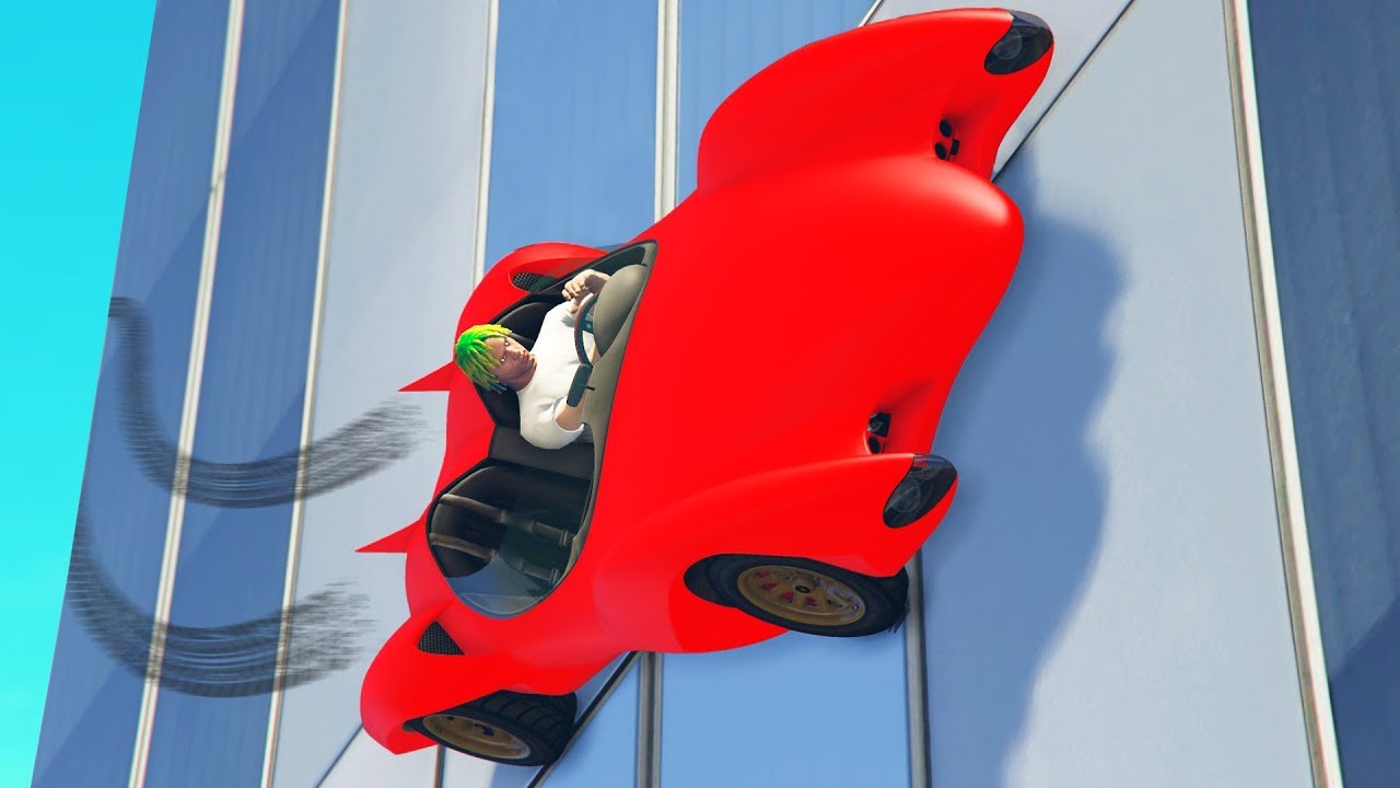This Car Can Drive On Walls.. (GTA RP)