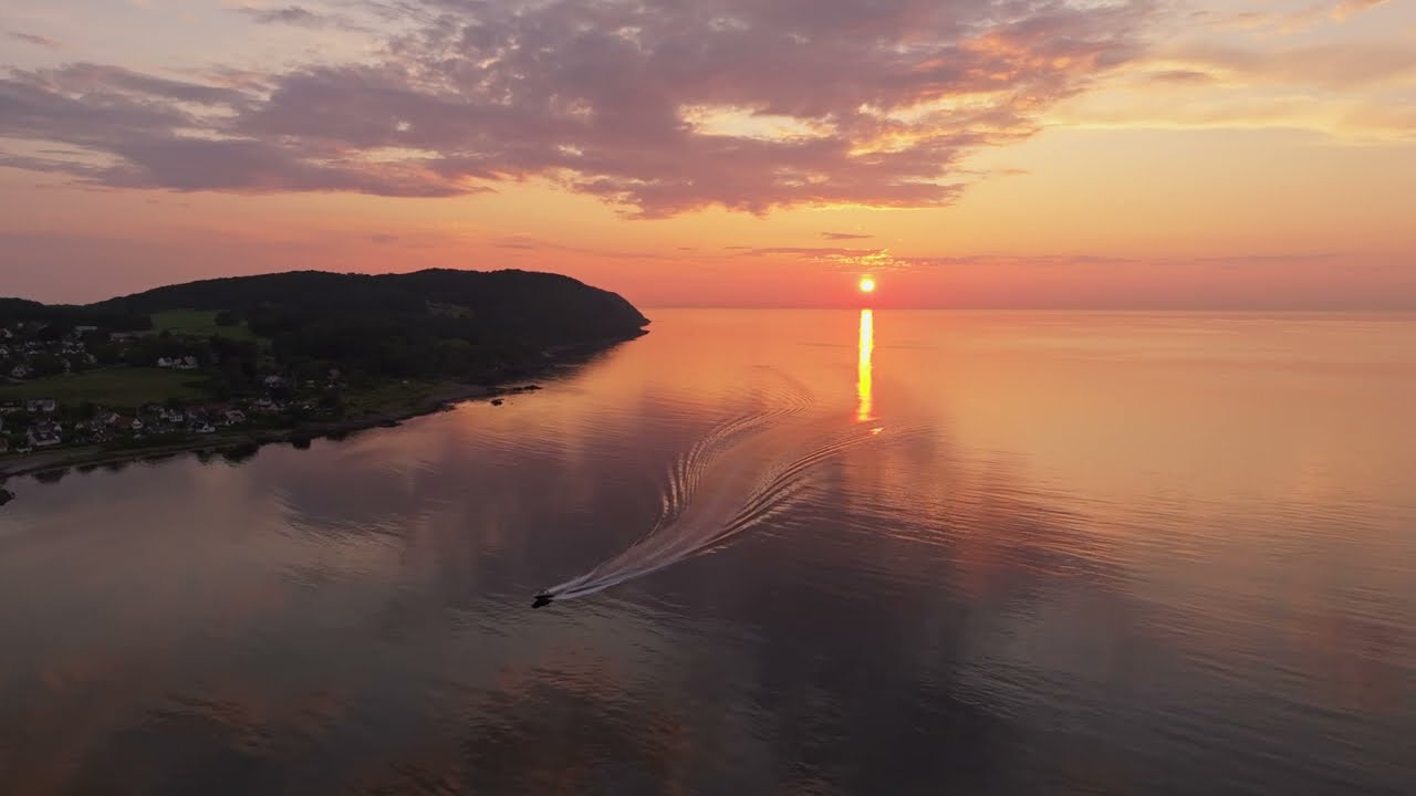 Kullaberg, Sweden {DroneSfeer} relxing video beautiful FPV 4k60