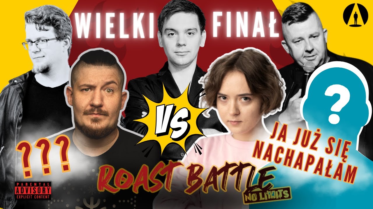 WIELKI FINAŁ. Rejent, Minkiewicz, Gajda (odc. 7/7) Roast Battle No Limits 2023.