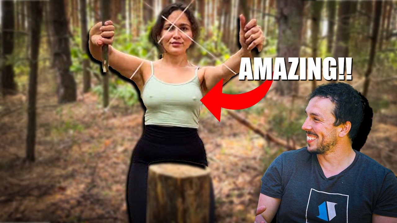 Reacting to the World's Hottest Survival/ Bushcraft Hacks 🍑