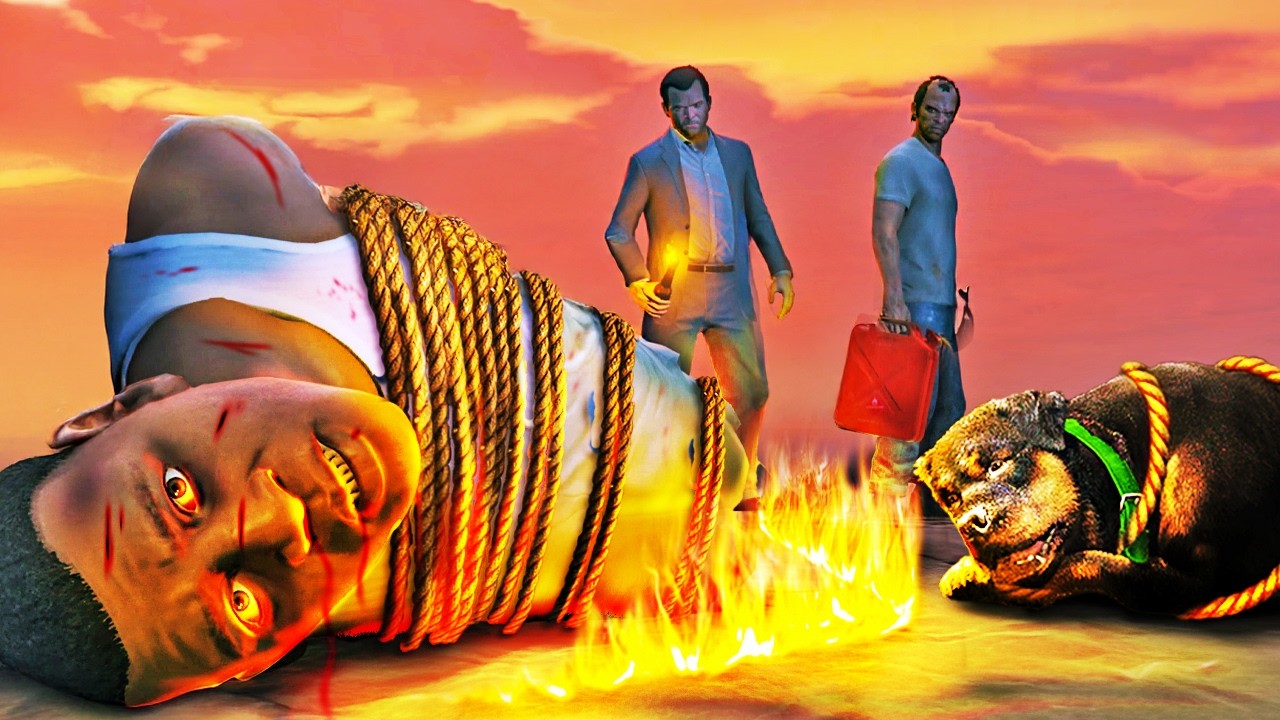 Они ПРЕДАЛИ Франклина в GTA 5
