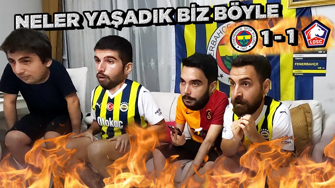 İNANILMASI ZOR BİR MAÇ ! FENERBAHÇE - LILLE MAÇI TEPKİ VİDEOSU #fenerbahçe #championsleague
