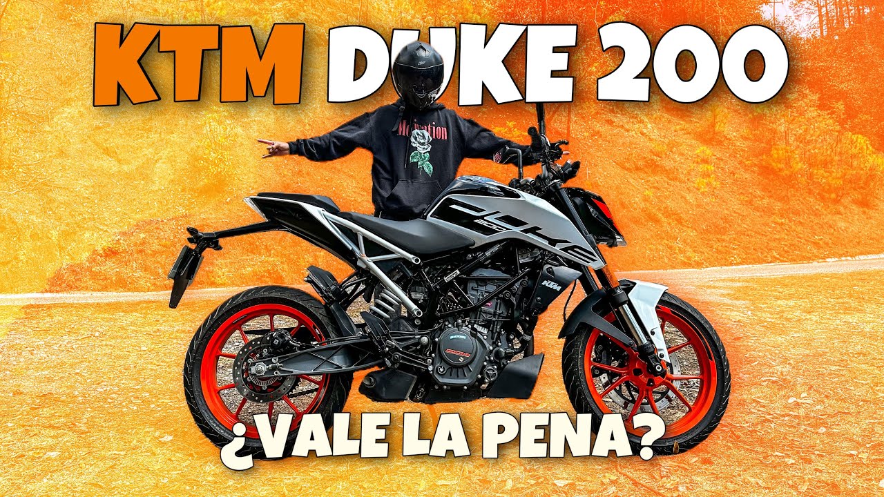 Probamos la Nueva KTM DUKE 200 NG 😱🧡La MEJOR de su Categoría?