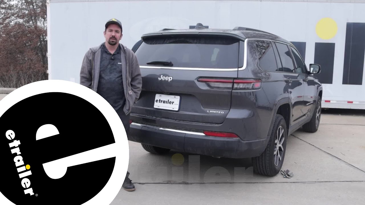 etrailer | Curt Class III Trailer Hitch Step-By-Step Installation - 2024 Jeep Grand Cherokee L
