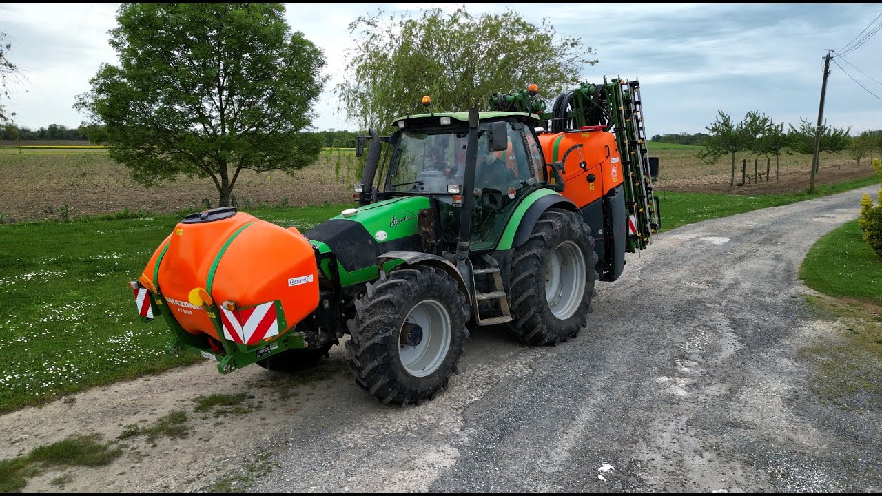 Nouveau épandeur amazone à la ferme ! 🚜😍