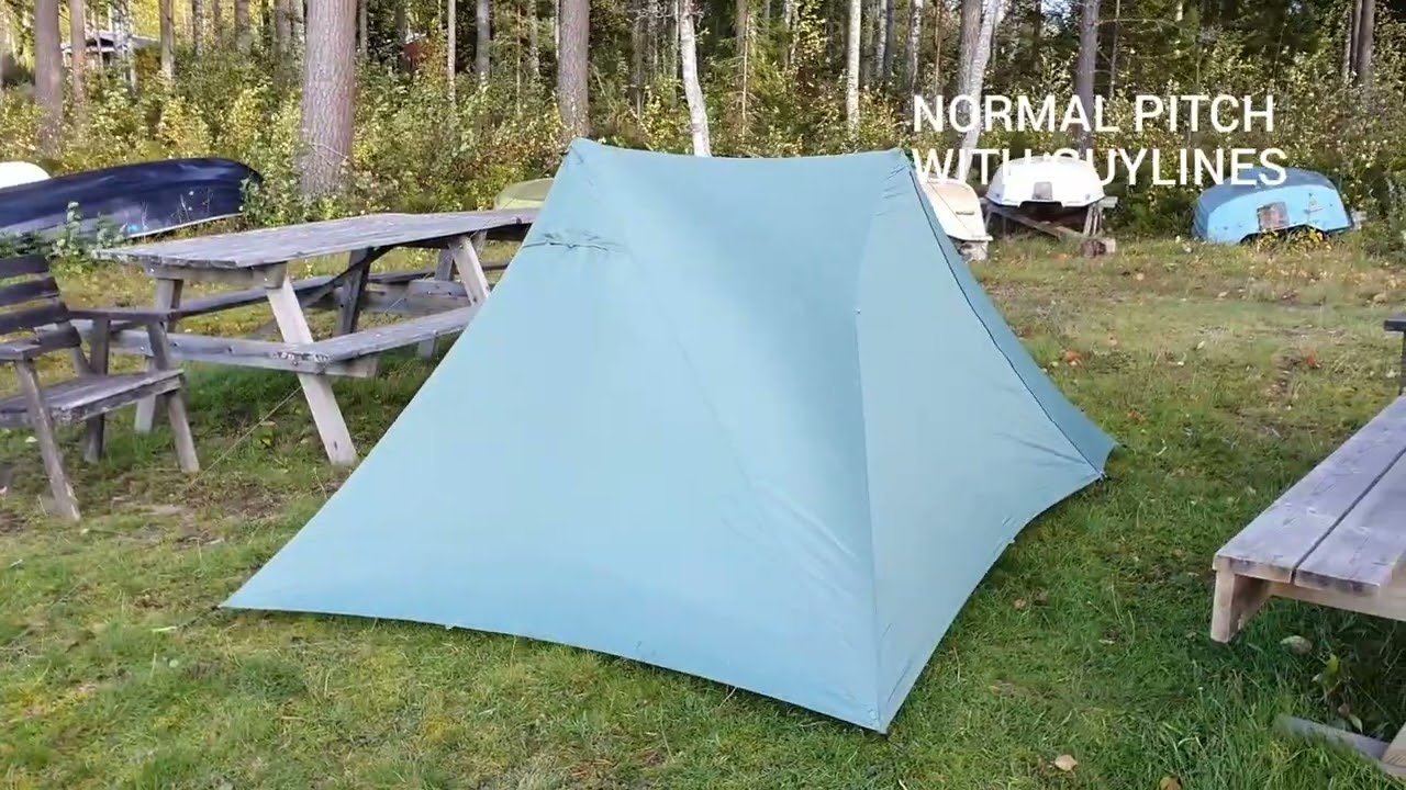 Durston X-mid Solid 1P. High wind test.