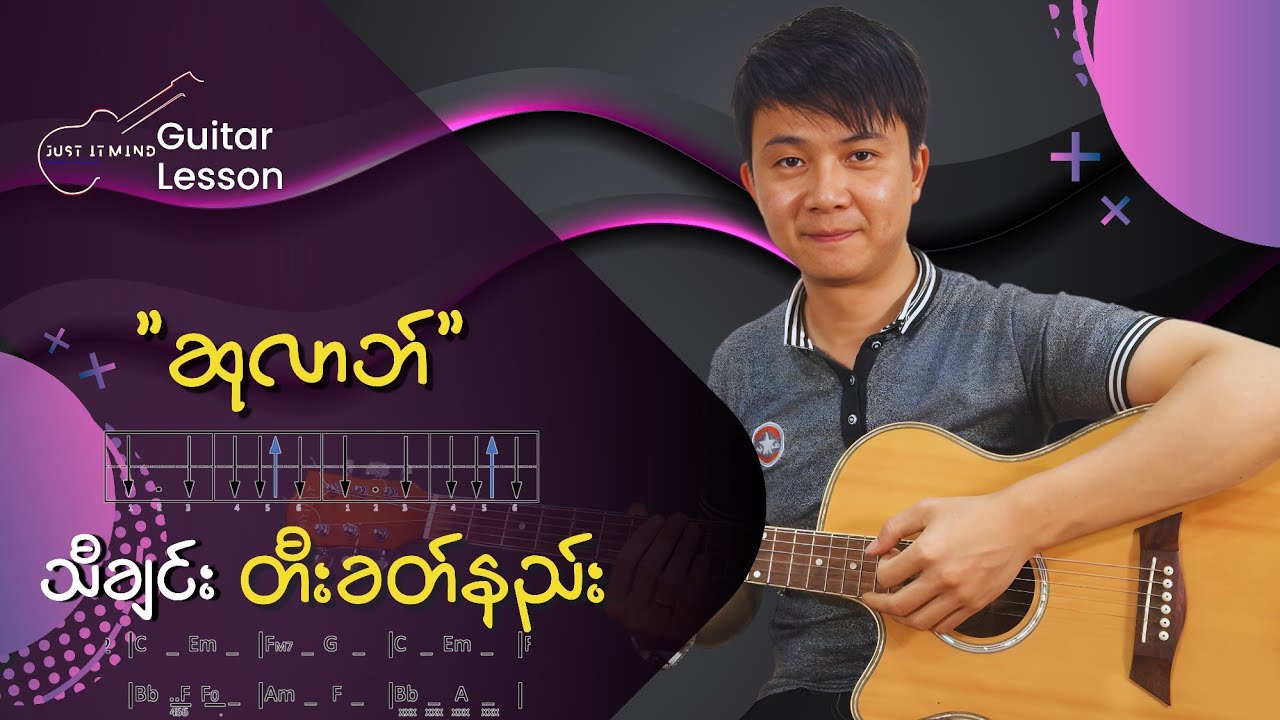 ဆုလာဒ်-Idiots Guitar tutorial & Guitar cover by Moe Sat