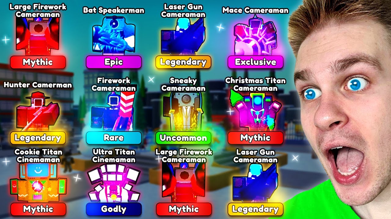 JAK ZNALEŹĆ ⚠️ *WSZYSTKIE* FAJERWERKI po NOWE (DARMOWE POSTACIE) 🤑 w Toilet Tower Defense! 🚽
