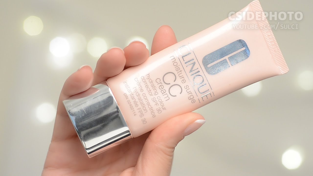 Clinique Moisture Surge CC Cream Review, Demo, Wear Test! | CORRIE V