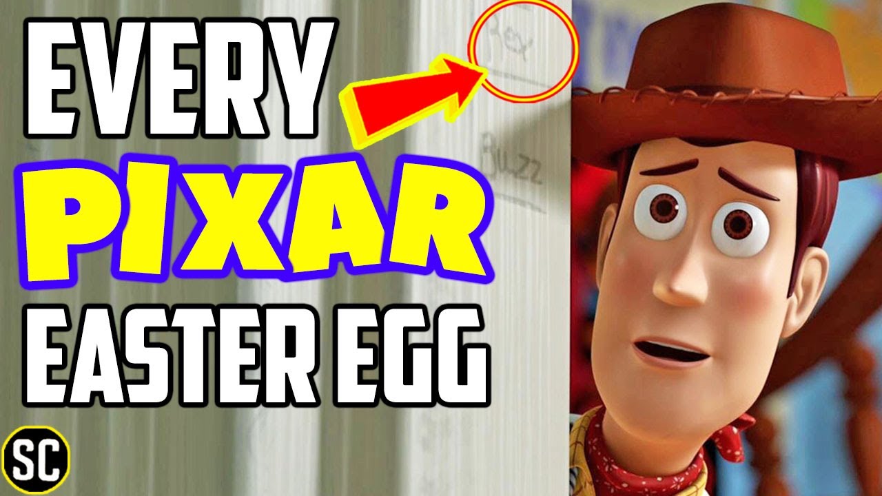 Every PIXAR Easter Egg: From Toy Story to Onward