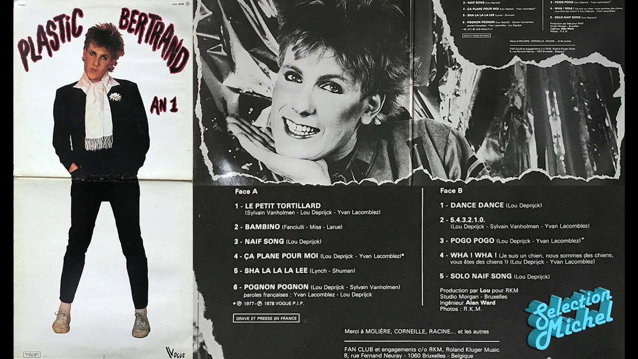 Plastic Bertrand - An 1 (LP 1977)