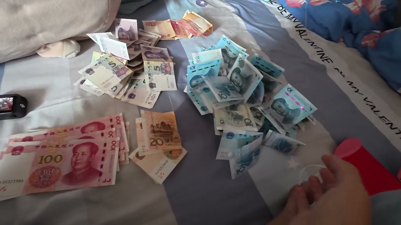 过年拆广东利是红包＃广东红包 ＃新年快乐