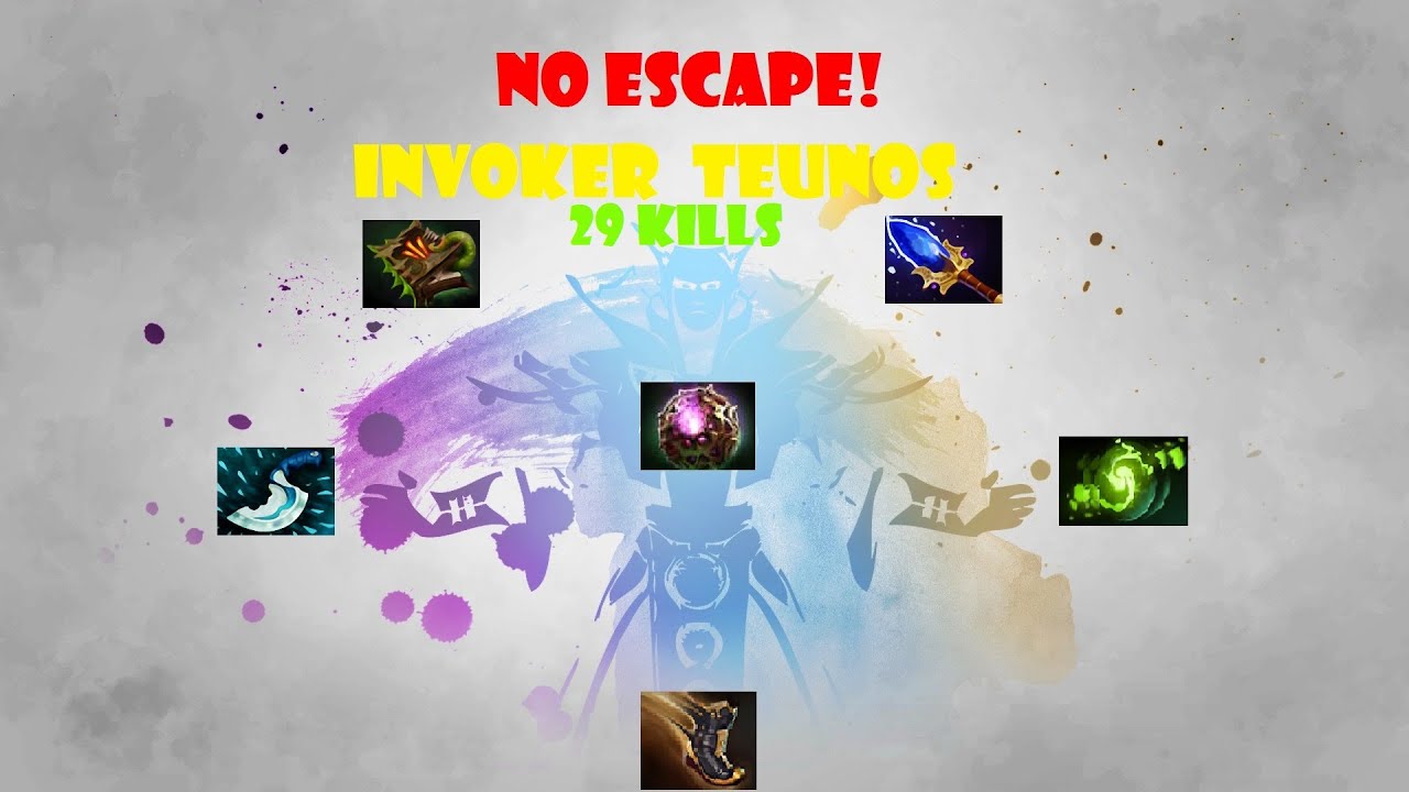Teunos Invoker 29 kills! No Escape!