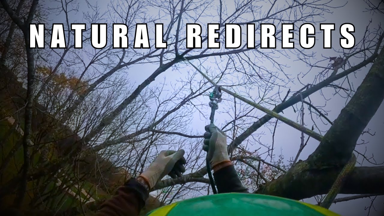 How I install a natural SRT redirect without unloading the climbing line
