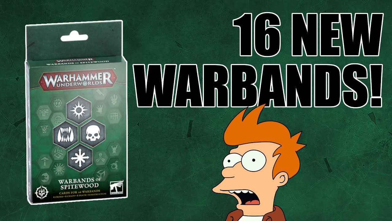16 новых отрядов в Warhammer Underworlds Spitewood!
