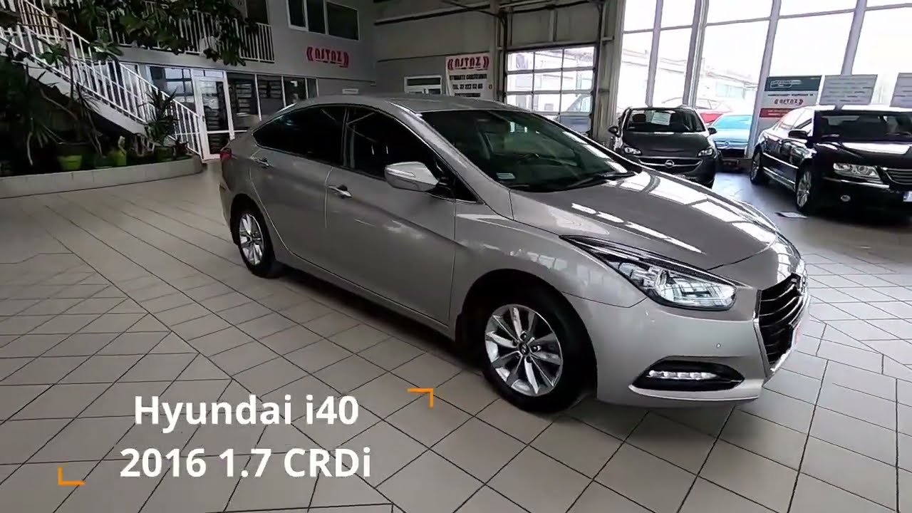 Hyundai i40 1.7 CRDi Comfort 2016 r. sedan (Astaz Mysłowice)