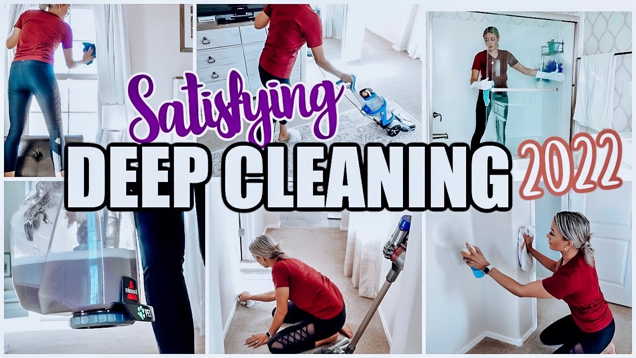 2022 ULTIMATE DEEP CLEAN WITH ME | EXTREME CLEANING MOTIVATION | SUPER SATISFYING CLEANING ROUTINE