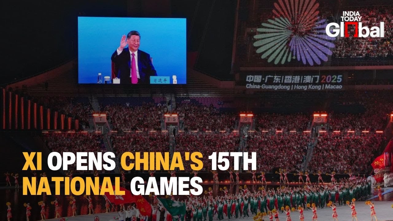 Xi Jinping Opens 15th National Games as Guangdong, Hong Kong, Macao Co-Host Historic Sporting Event