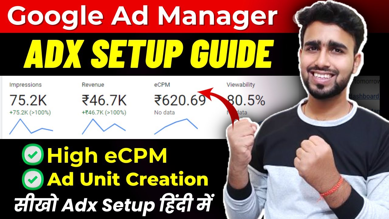 Google Ad Manager Complete Guide | Adx Ads Placement | How Create Adx Ads | Adx Setup In Hindi