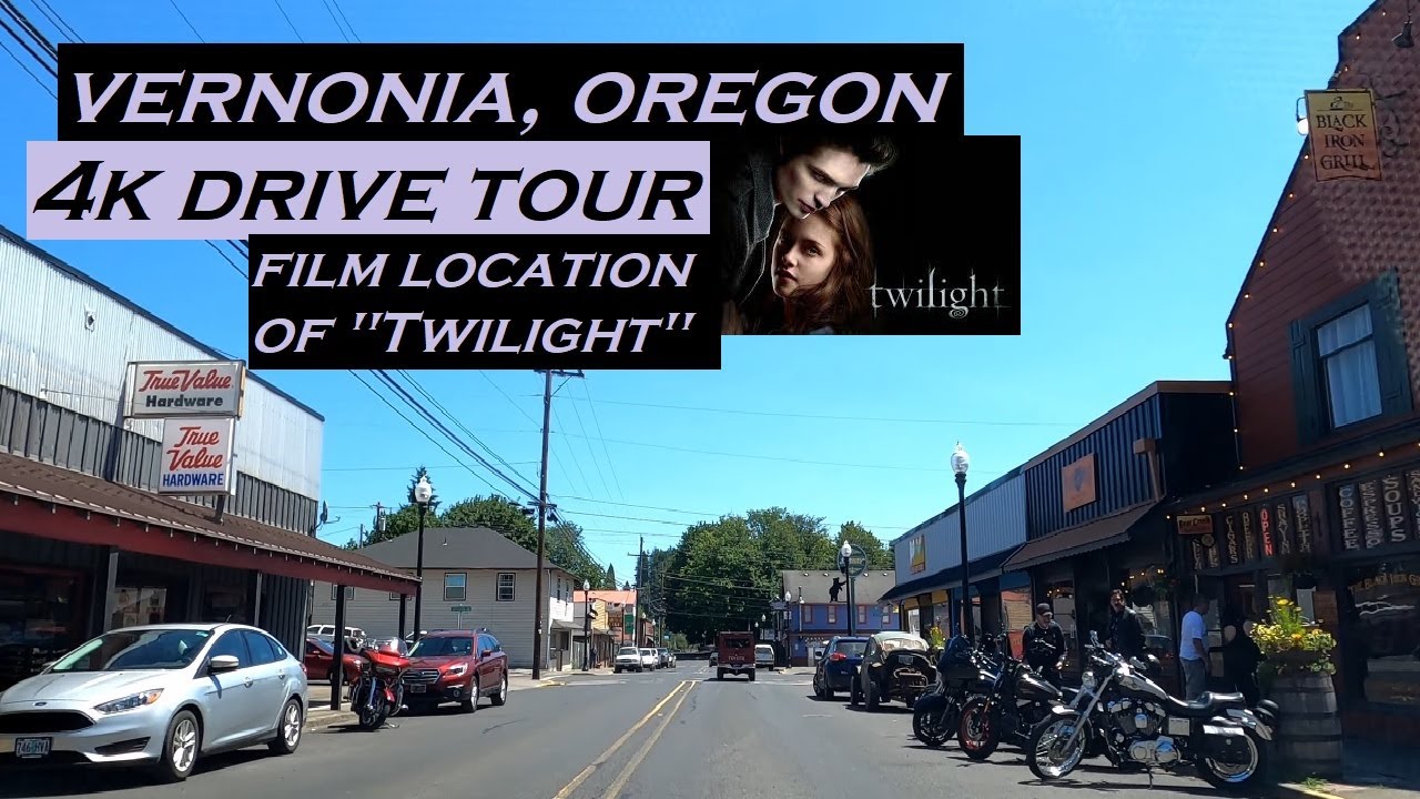 Vernonia, Oregon | 4k Drive Tour | Twilight Film Location | Dashcam
