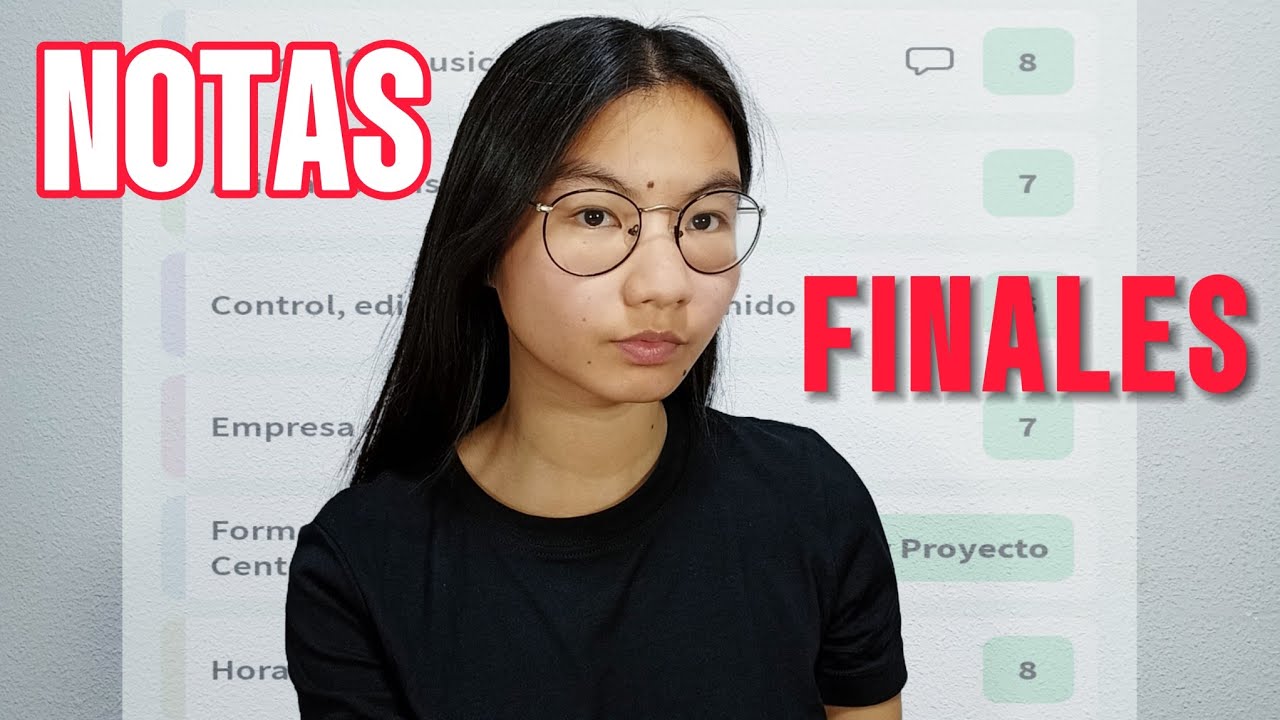 📄Notas FINALES de Técnico en vídeo disc-jockey y sonido🔊