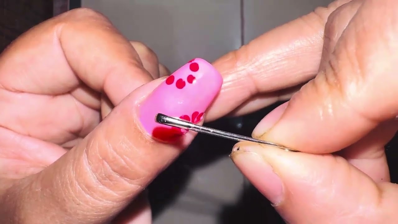 💕✨😍Easy nailart design #nailart #nail #viral #youtubevideo #trending