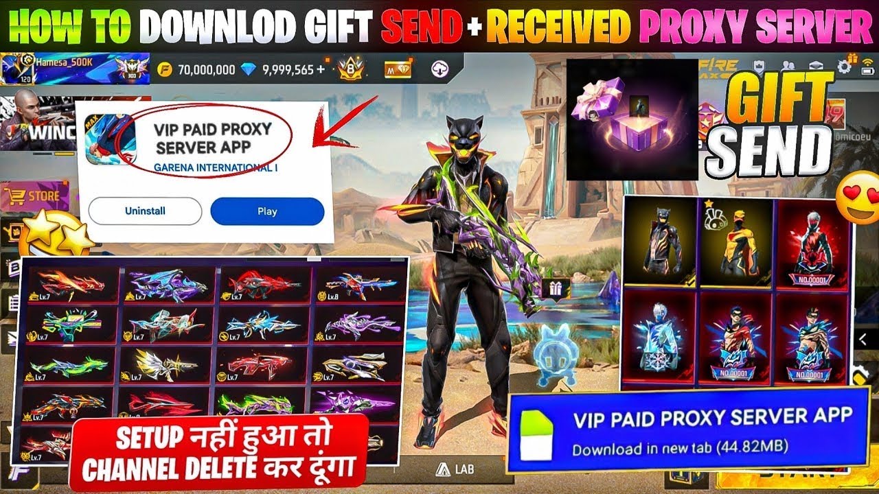 How To Download Proxy Server In Free Fire 💯😱🔥| Free Fire Proxy Server | Proxy Server Free Fire